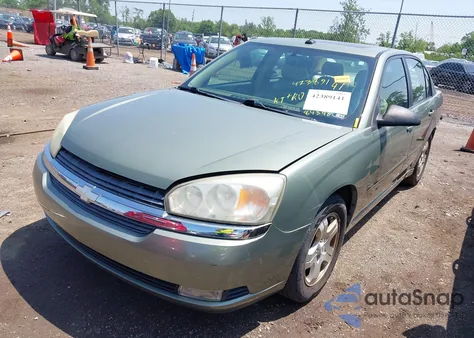 2005 Chevrolet Malibu Lt из США, поврежденный, VIN 1G1ZU54865F105115